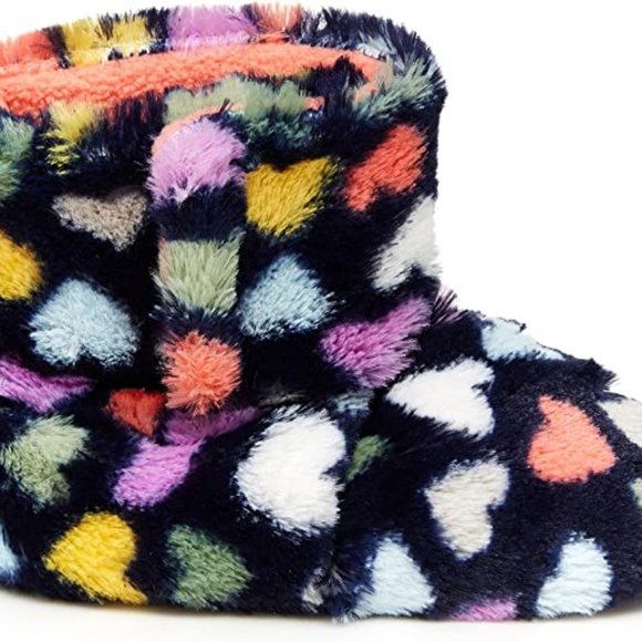 Carter's Other - Carter’s Toddler Girls Jetta Faux Fur Hearts Slipper Boots - XL (11/12)